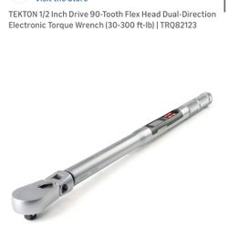 New TEKTON 1/2 Electric Torque Wrench 