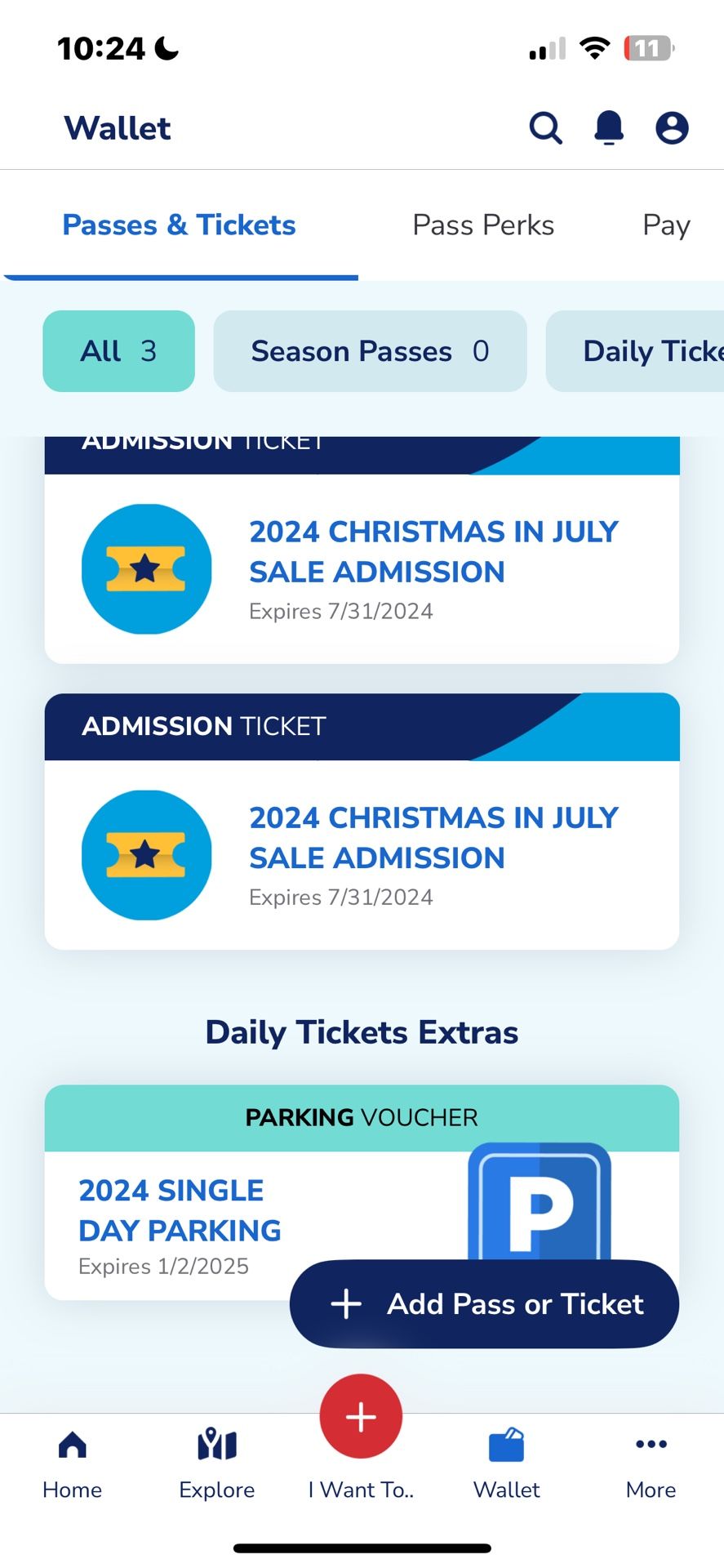 Carowinds Amusement Park Tickets