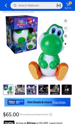 Super Mario Galaxy Movie, Hatchin' Yoshi Interactive Yoshi Figure