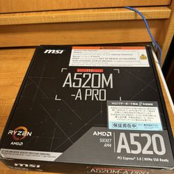 Selling a MSI A520M-A PRO Motherboard Straight From Japan