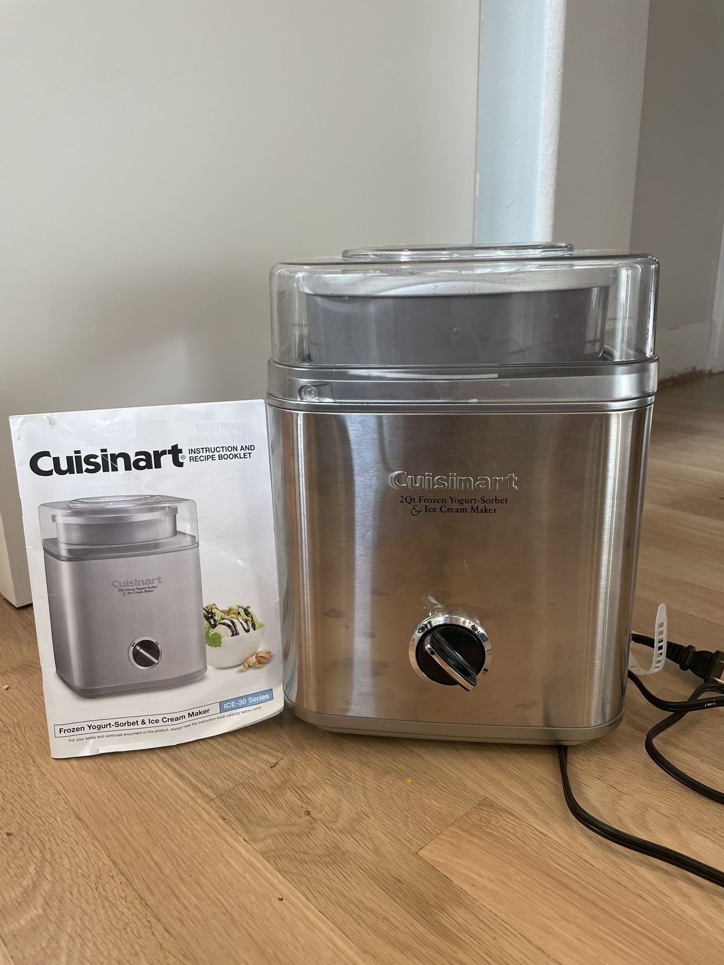 Cuisinart Pure Indulgence 2-Quart Ice Cream/Sorbet Maker