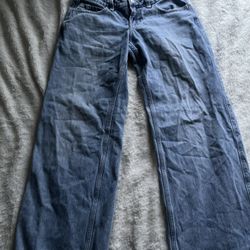 Hollister low rise baggy jeans