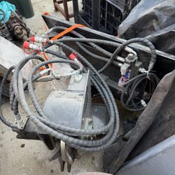 Skid Steer Tree Stump Grinder Attachment 
