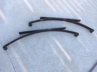 Rear Leaf Springs