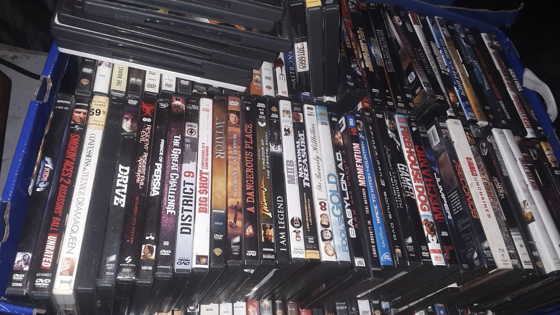 300 DVD's 40 dollars