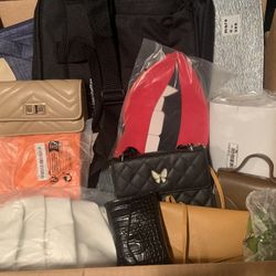 75 Bags And Wallets Lot Wholesale 