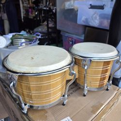 Bongo Drums Hand Drums Intrument Nice 