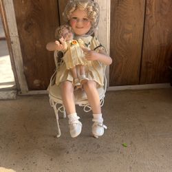 Shirley Temple Porcelain Doll