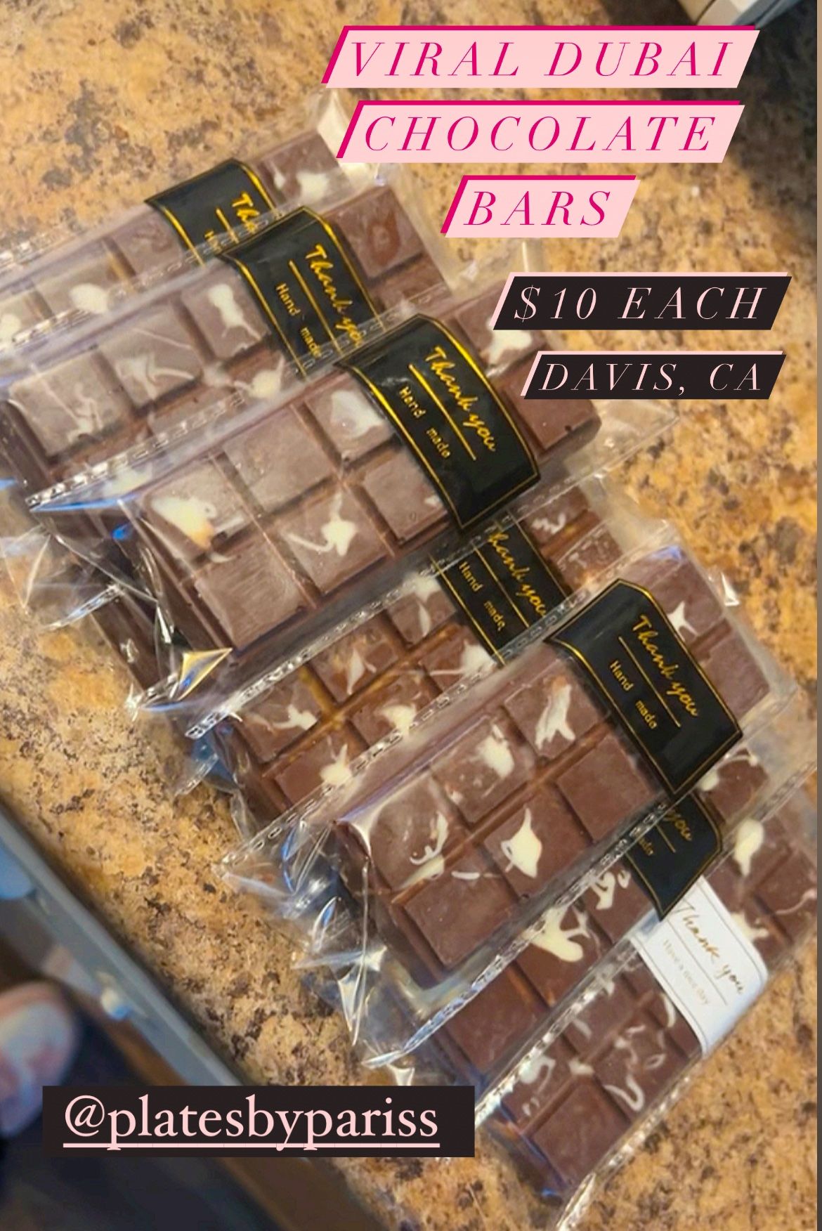 Viral Dubai Chocolate Bar