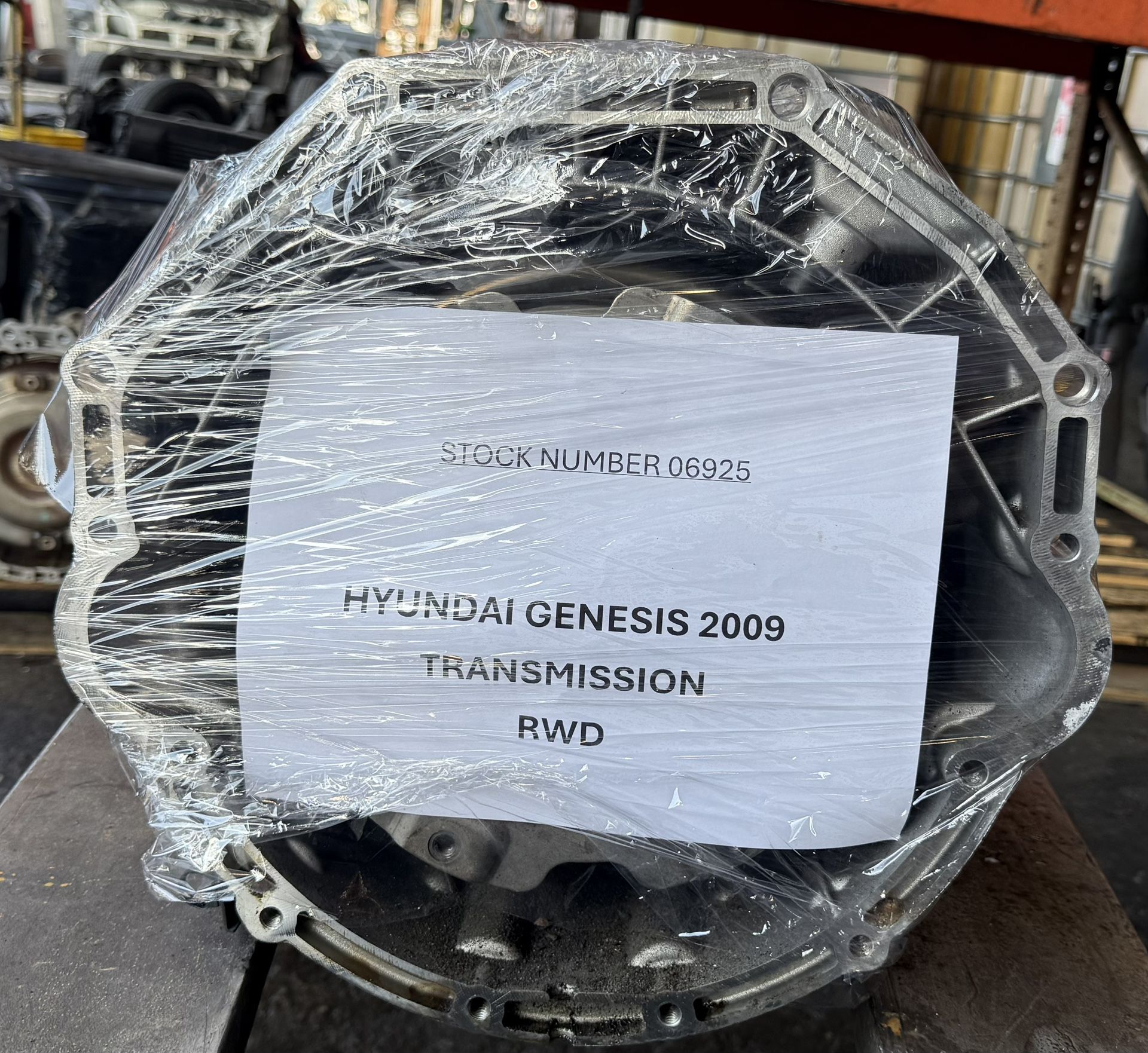 HYUNDAI GÉNESIS 2009 TRANSMISSION 4.6  RWD PARTS 