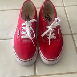 Red Vans 