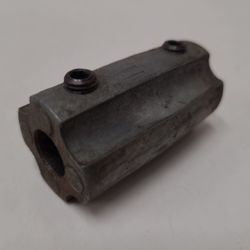 1/2" Double Shaft Coupler