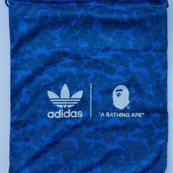 Bape x Adidas Drawstring Bag - New 