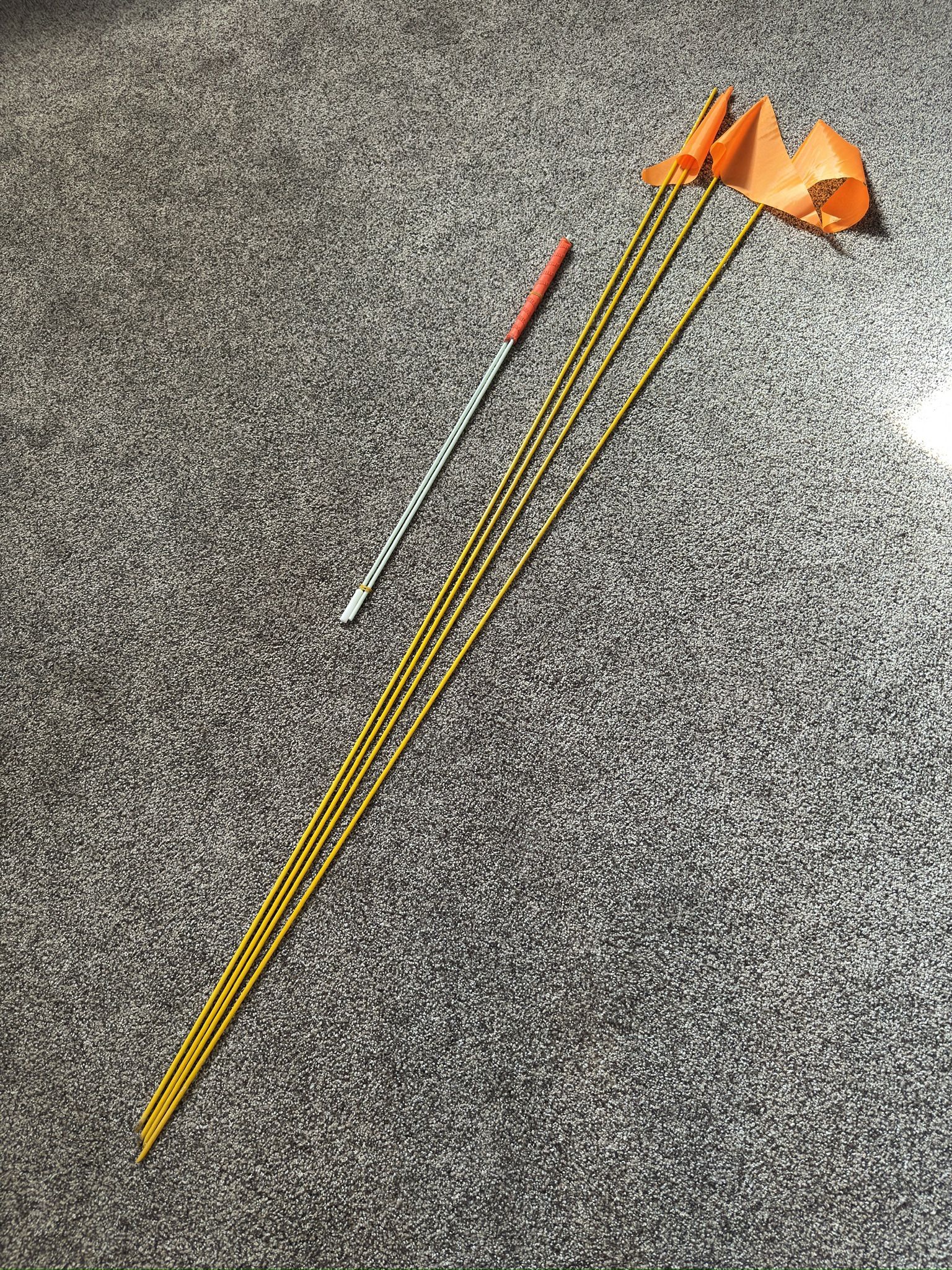 Set Of 4 Soccer Corner Flags