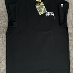 Stussy x bape t Shirt