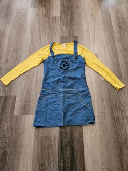 Minions costume used size 6-8 adult