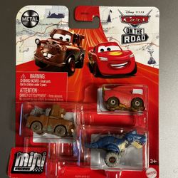 Disney Pixar Cars Mini racers Cars On The Road T Rex