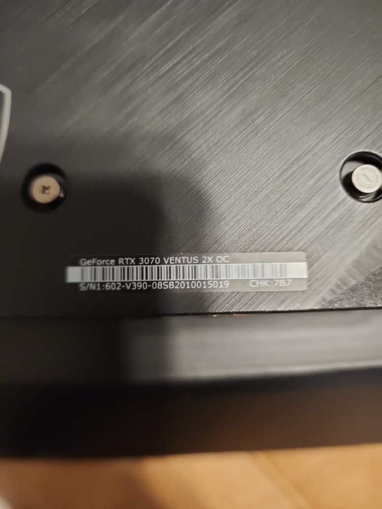 MSI GEFORCE RTX 3070 Ventus 2X OC