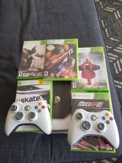 Xbox360,controllers, and games