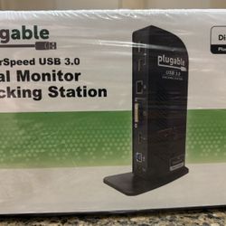 plugable SuperSpeed USB 3.0 Dual Monitor Docking Station