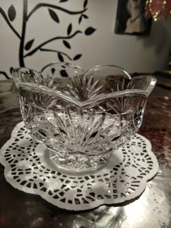 Crystal Footed Bowl