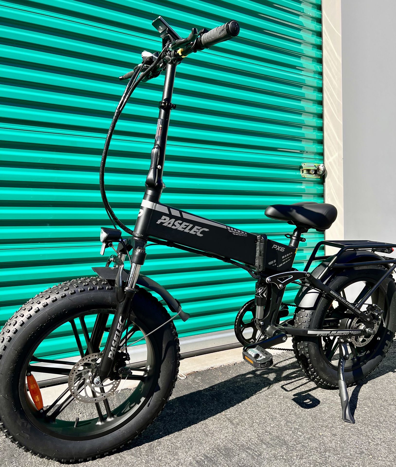 48V/750/1000Watt Electric Folding E-Bike, 28mph, 13ah Battery, Full Suspension