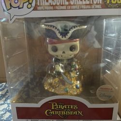 Treasure Skeleton Funko Pop Pirates Of Caribbean