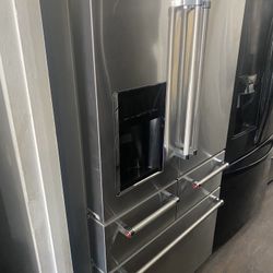 Kitchen Aid Five Doors Stainless Steel Refrigerator 