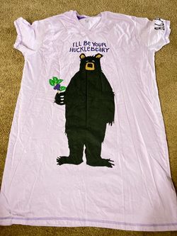I'll Be Your Hucklebeary Women's Cotton Sleepshirt