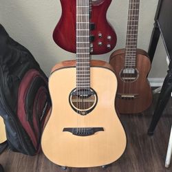 Lag Acoustic/Electric Guitar (French Engineering)