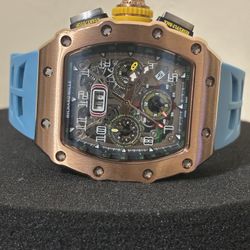 richard mille rose gold titanium 11-03