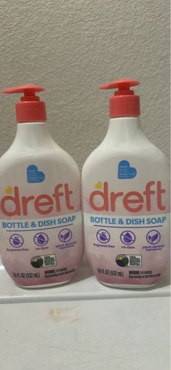 Dreft Bottle & Dish Soap 18 oz – 2 Pack