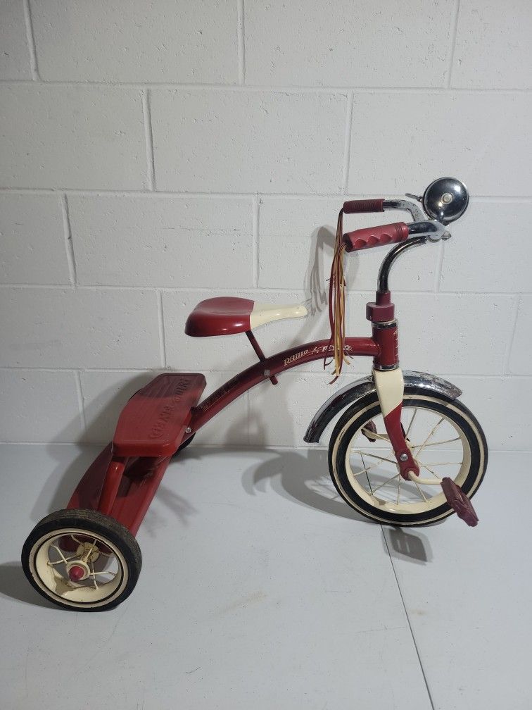 Red Metal Tricycle