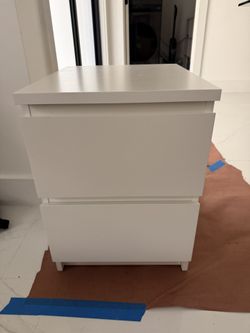 White Ikea Nigh Stand