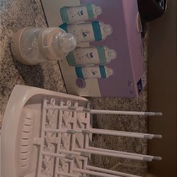 Bottles & Drying Rack