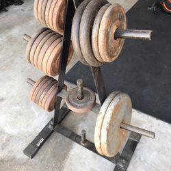 Weights, Weight Rack, Barbell 