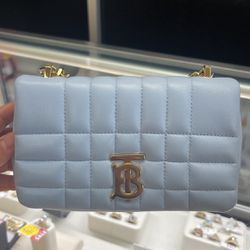 Baby Blue Burberry Side Bag For Sale Or Layaway 10% Down 