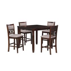 Counter Height Dining Table with Chairs