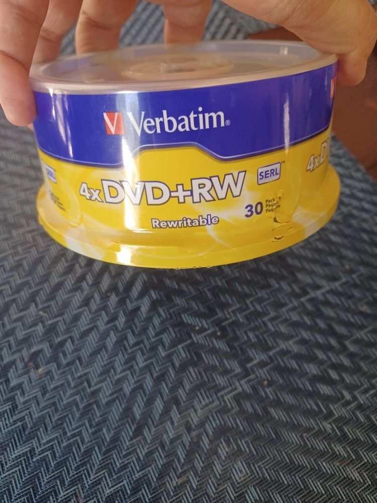 New, Rewritable Cds, Sealed 30 Pack