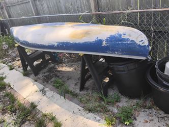 Fiberglass canoe 15ft