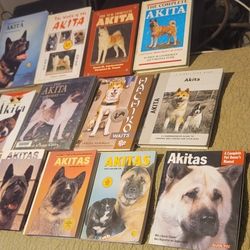 AKITA   DOGS    BOOKS  COLLECTION 📚 