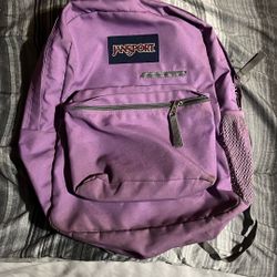 Purple Jansport Backpack