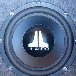 8" Jl AUDIO  (BOX For Two Only Have One 