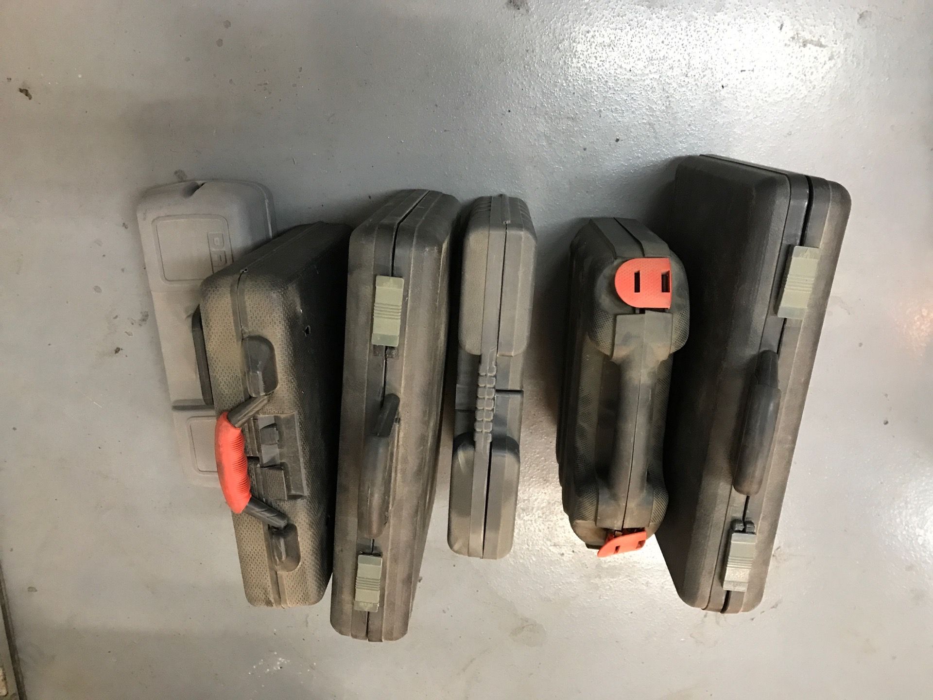 Empty tool boxes FREE FREE FREE
