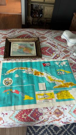 Mapas antiguos de cuba $30