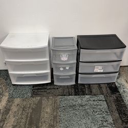 Plastic Storage Drawers