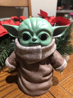 Star Wars Grogu AKA The Child , Little yoda  A Mandalorian Caricature 