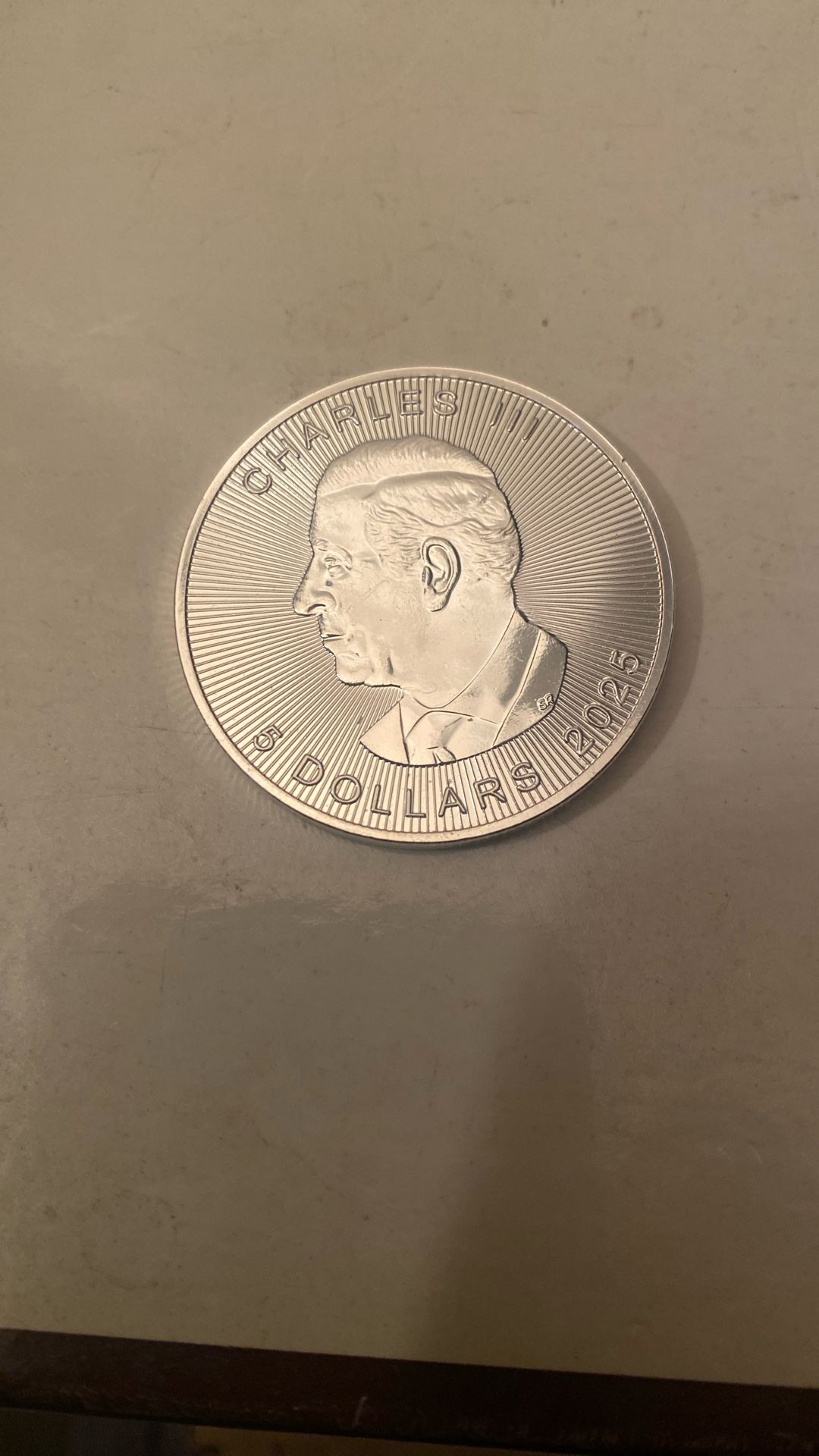 $5 Canadian Maple Leaf Coin
