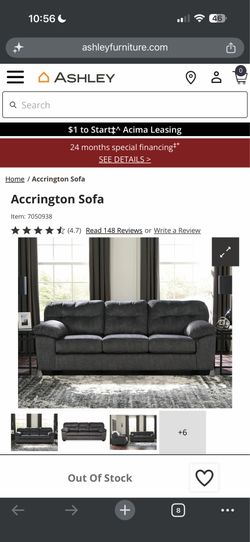 Ashley Accrington Sofa
