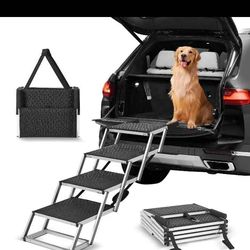 Heavy Duty Extra Wide Collapsible Pet Steps
